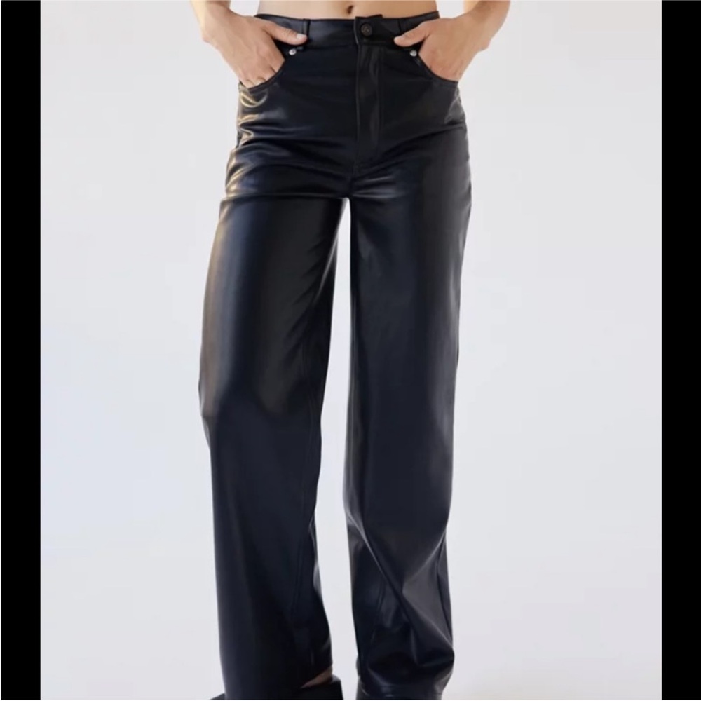 urban outfitters vegan leather pants